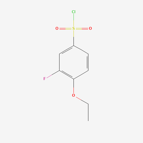 4-Ethoxy-3-fluorobenzene-1-sulfonyl chloride