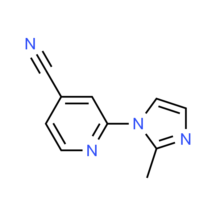 2-(2-Methyl-1H-imidazol-1-yl)pyridine-4-carbonitrile