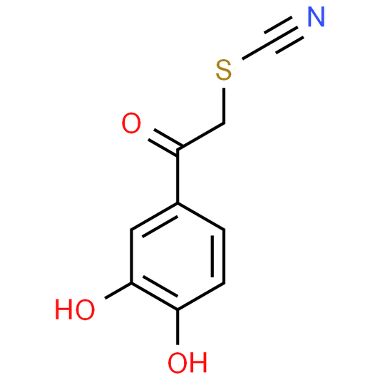 2-(Cyanosulfanyl)-1-(3,4-dihydroxyphenyl)ethan-1-one