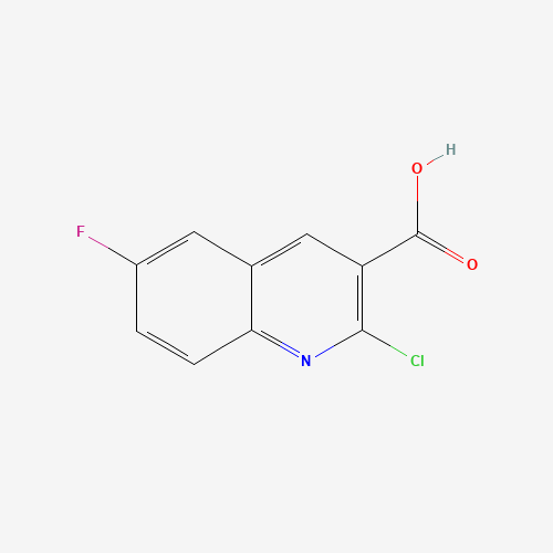 2-Chloro-6-fluoroquinoline-3-carboxylic acid