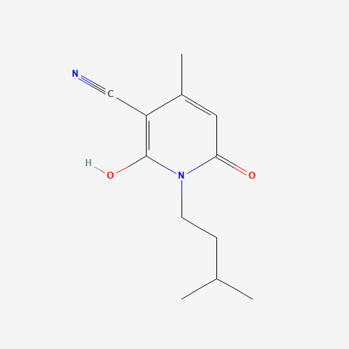 6-Hydroxy-1-isopentyl-4-methyl-2-oxo-1,2-dihydropyridine-3-carbonitrile