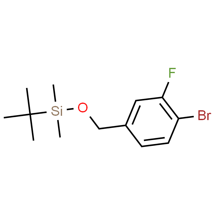 ((4-Bromo-3-fluorobenzyl)oxy)(tert-butyl)dimethylsilane