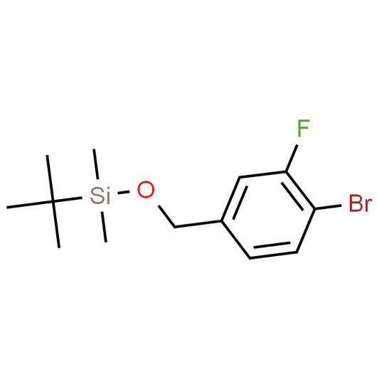 ((4-Bromo-3-fluorobenzyl)oxy)(tert-butyl)dimethylsilane