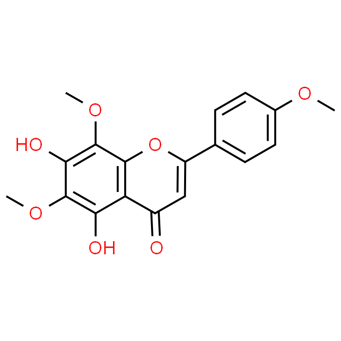 5,7-Dihydroxy-6,8-dimethoxy-2-(4-methoxyphenyl)-4H-chromen-4-one