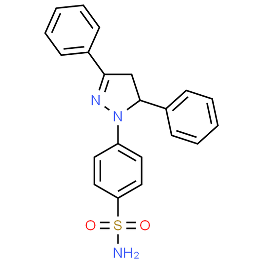 4-(3,5-Diphenyl-4,5-dihydro-1H-pyrazol-1-yl)benzenesulfonamide