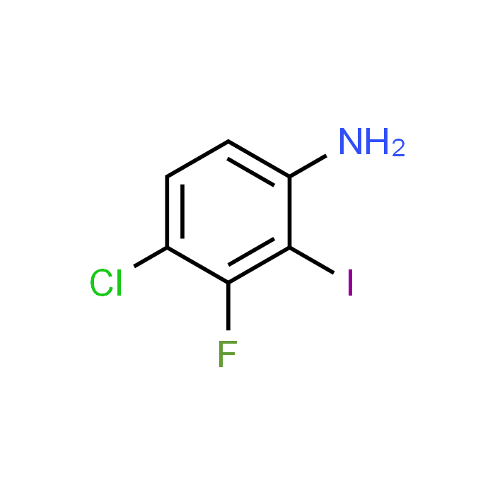4-Chloro-3-fluoro-2-iodoaniline