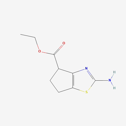 Ethyl 2-amino-5,6-dihydro-4H-cyclopenta[d]thiazole-4-carboxylate
