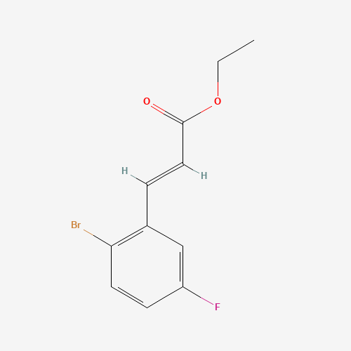 Ethyl (E)-3-(2-bromo-5-fluorophenyl)acrylate