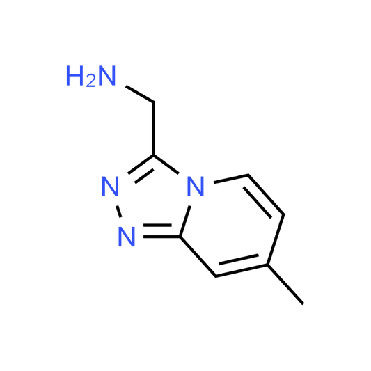 (7-Methyl-[1,2,4]triazolo[4,3-a]pyridin-3-yl)methanamine