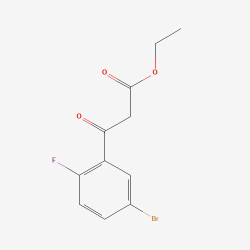 Ethyl 3-(5-bromo-2-fluorophenyl)-3-oxopropanoate