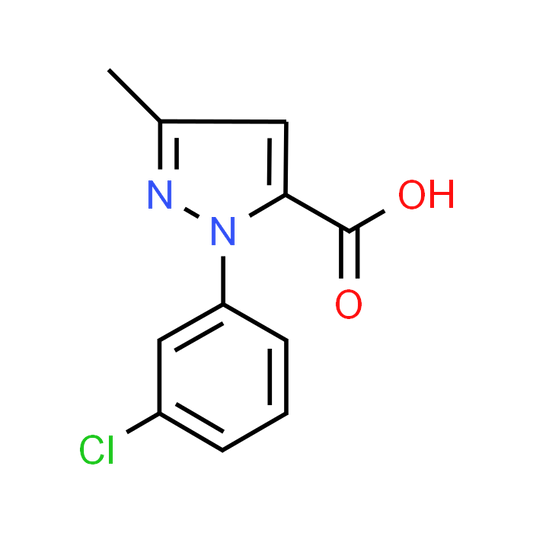 1-(3-Chlorophenyl)-3-methyl-1H-pyrazole-5-carboxylic acid