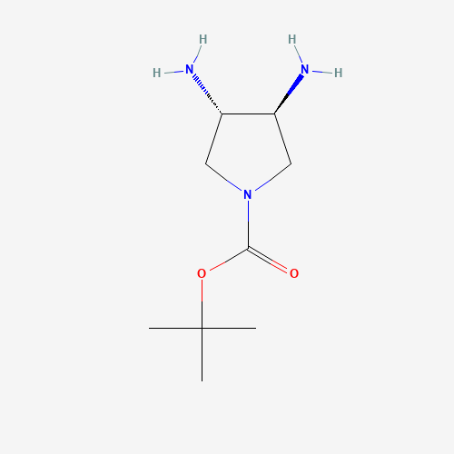 (3S,4S)-tert-Butyl 3,4-diaminopyrrolidine-1-carboxylate