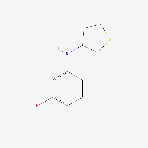 N-(3-Fluoro-4-methylphenyl)thiolan-3-amine
