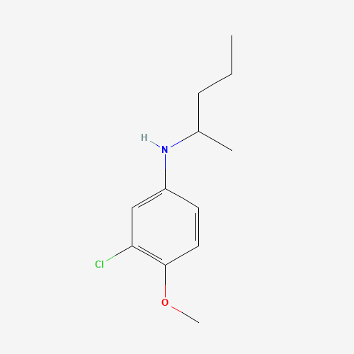 3-Chloro-4-methoxy-N-(pentan-2-yl)aniline