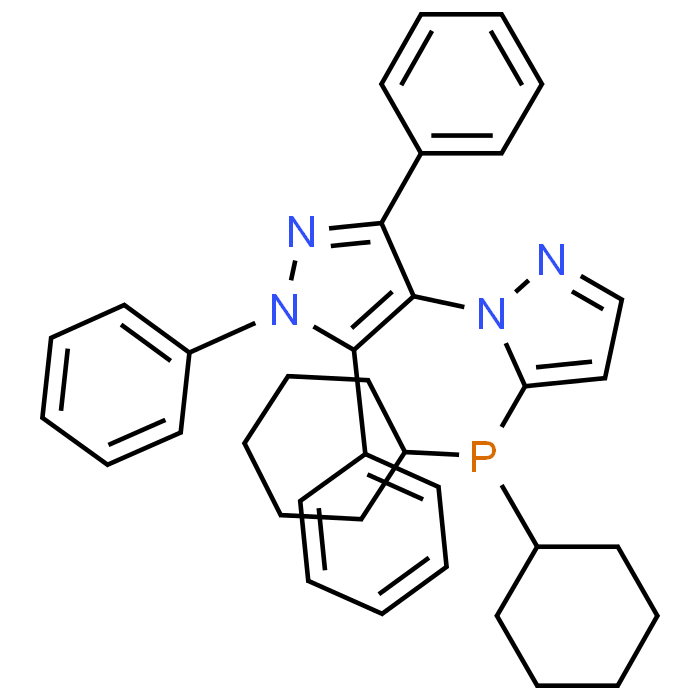 5-(Dicyclohexylphosphino)-1',3',5'-triphenyl-[1,4']-bi-1H-pyrazole