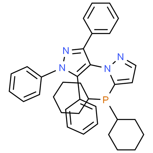 5-(Dicyclohexylphosphino)-1',3',5'-triphenyl-[1,4']-bi-1H-pyrazole