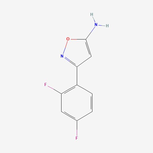 3-(2,4-Difluorophenyl)isoxazol-5-amine