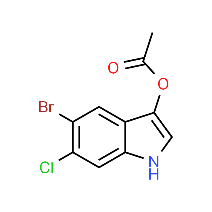 5-Bromo-6-chloro-1H-indol-3-yl acetate