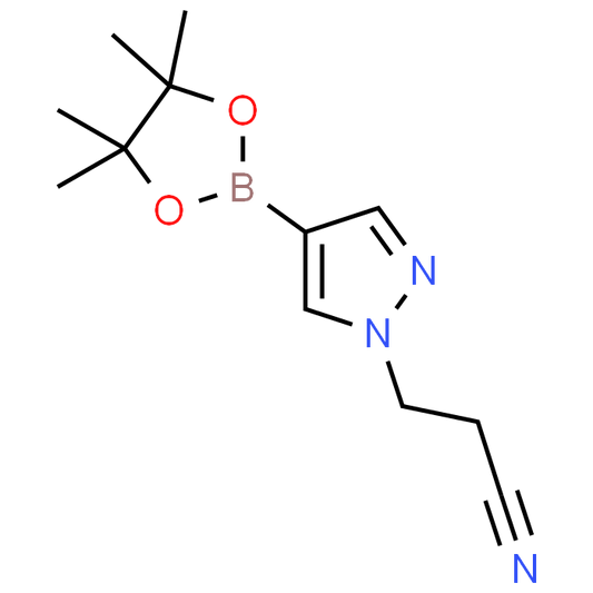 4-(4,4,5,5-Tetramethyl-1,3,2-dioxaborolan-2-yl)-1H-pyrazole-1-propanenitrile