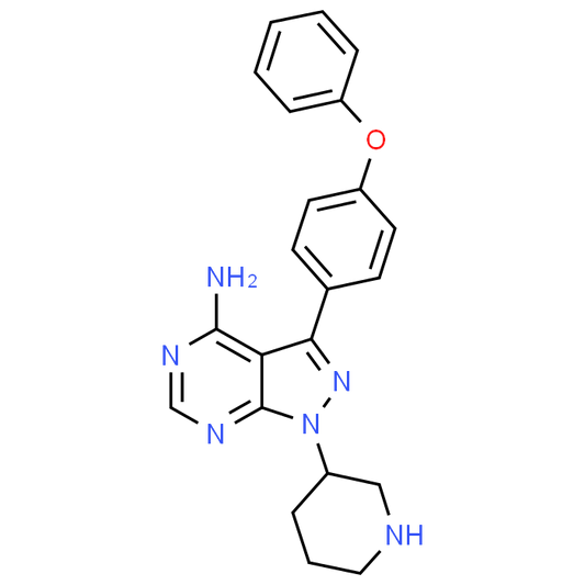 (R)-3-(4-Phenoxyphenyl)-1-(piperidin-3-yl)-1H-pyrazolo[3,4-d]pyrimidin-4-amine