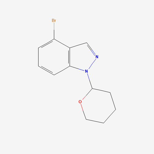 4-Bromo-1-(tetrahydro-2H-pyran-2-yl)-1H-indazole