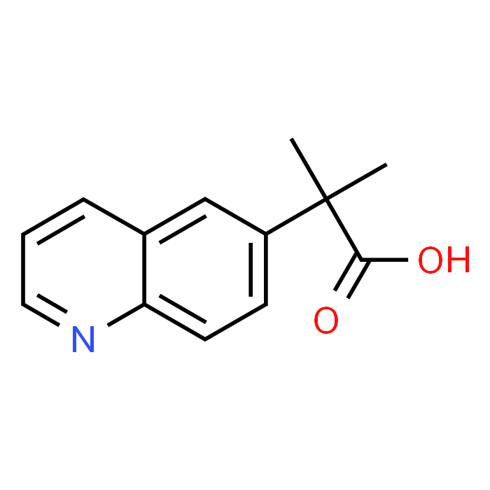 2-Methyl-2-(quinolin-6-yl)propanoic acid