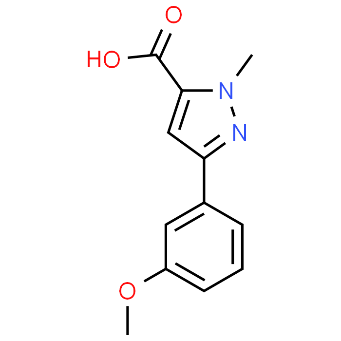 3-(3-Methoxyphenyl)-1-methyl-1H-pyrazole-5-carboxylic acid
