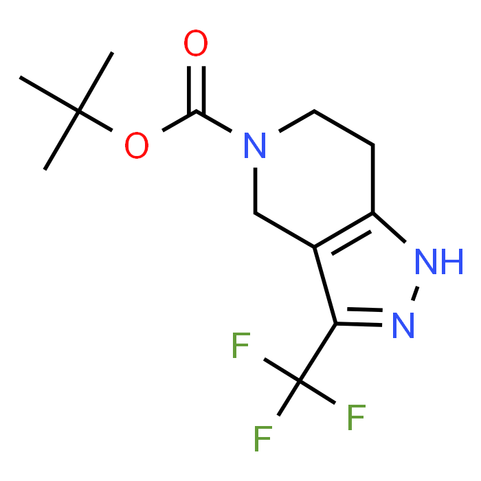 tert-Butyl 3-(trifluoromethyl)-6,7-dihydro-1H-pyrazolo[4,3-c]pyridine-5(4H)-carboxylate