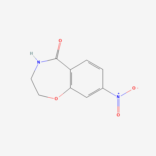 8-Nitro-3,4-dihydrobenzo[f][1,4]oxazepin-5(2H)-one