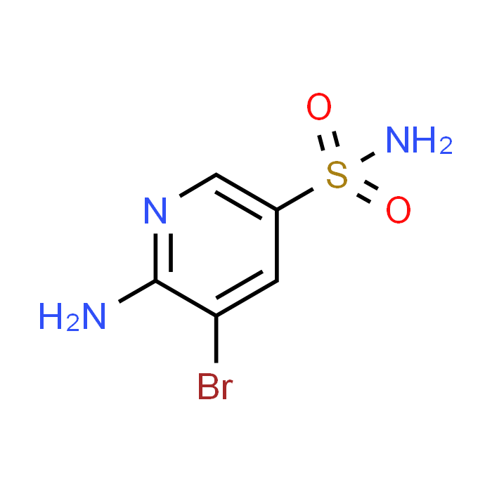 6-Amino-5-bromopyridine-3-sulfonamide