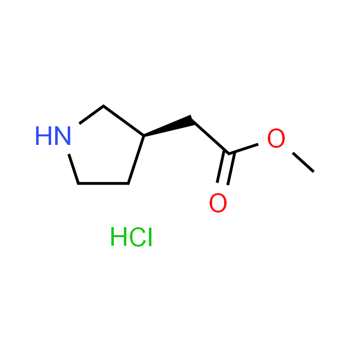 (R)-Methyl 2-(pyrrolidin-3-yl)acetate hydrochloride