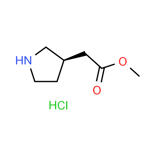 (R)-Methyl 2-(pyrrolidin-3-yl)acetate hydrochloride