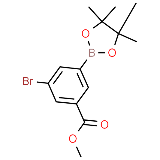 Methyl 3-bromo-5-(4,4,5,5-tetramethyl-1,3,2-dioxaborolan-2-yl)benzoate