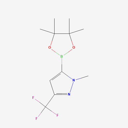 1-Methyl-5-(4,4,5,5-tetramethyl-1,3,2-dioxaborolan-2-yl)-3-(trifluoromethyl)-1H-pyrazole