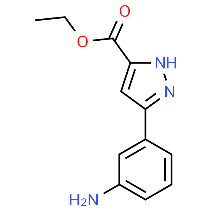5-(3-Amino-phenyl)-1H-pyrazole-3-carboxylicacidethylester