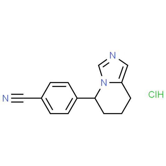 4-(5,6,7,8-Tetrahydroimidazo[1,5-a]pyridin-5-yl)benzonitrile hydrochloride