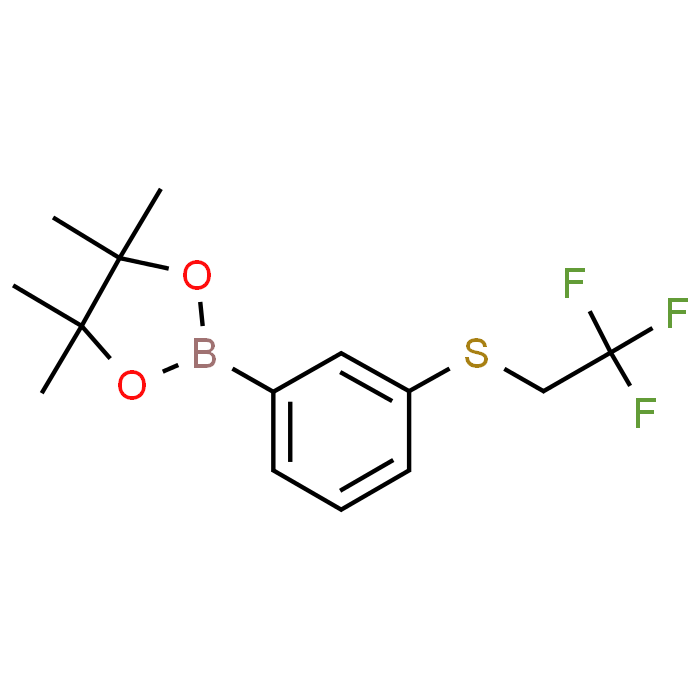 4,4,5,5-Tetramethyl-2-(3-((2,2,2-trifluoroethyl)thio)phenyl)-1,3,2-dioxaborolane