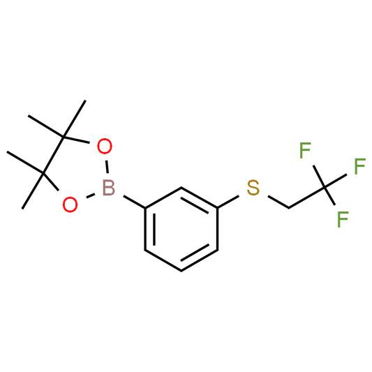 4,4,5,5-Tetramethyl-2-(3-((2,2,2-trifluoroethyl)thio)phenyl)-1,3,2-dioxaborolane