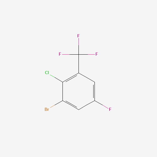 1-Bromo-2-chloro-5-fluoro-3-(trifluoromethyl)benzene
