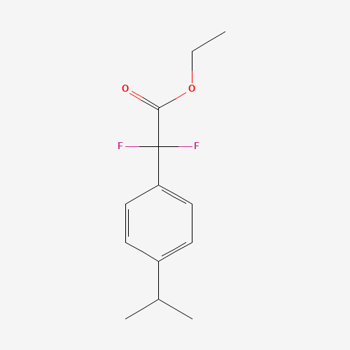 Ethyl 2,2-difluoro-2-(4-isopropylphenyl)acetate