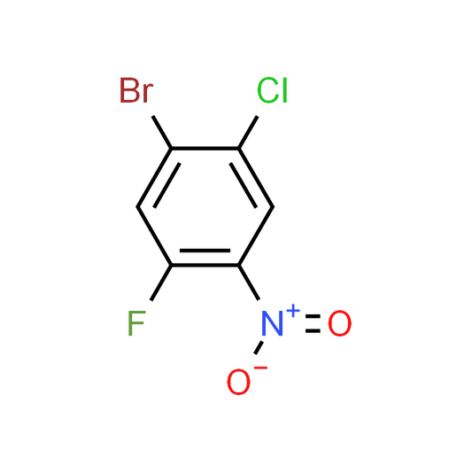 1-Bromo-2-chloro-5-fluoro-4-nitrobenzene