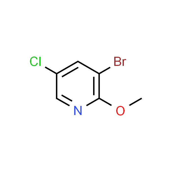 3-Bromo-5-chloro-2-methoxypyridine