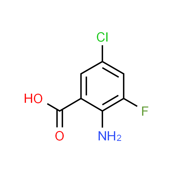 2-Amino-5-chloro-3-fluorobenzoic acid