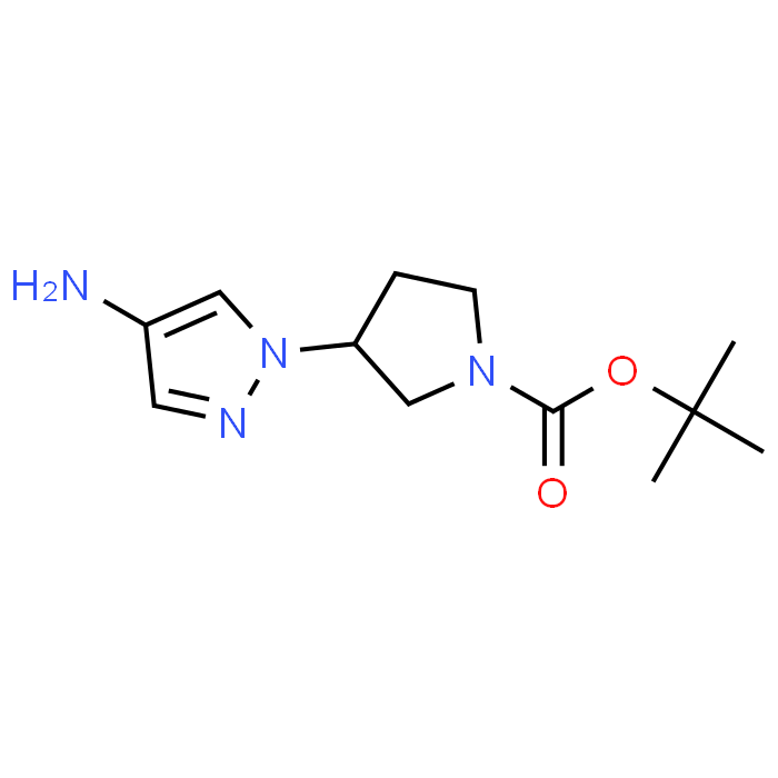 tert-Butyl 3-(4-amino-1H-pyrazol-1-yl)pyrrolidine-1-carboxylate