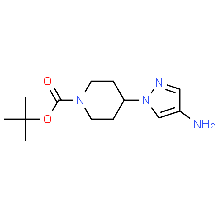 tert-Butyl 4-(4-amino-1H-pyrazol-1-yl)piperidine-1-carboxylate