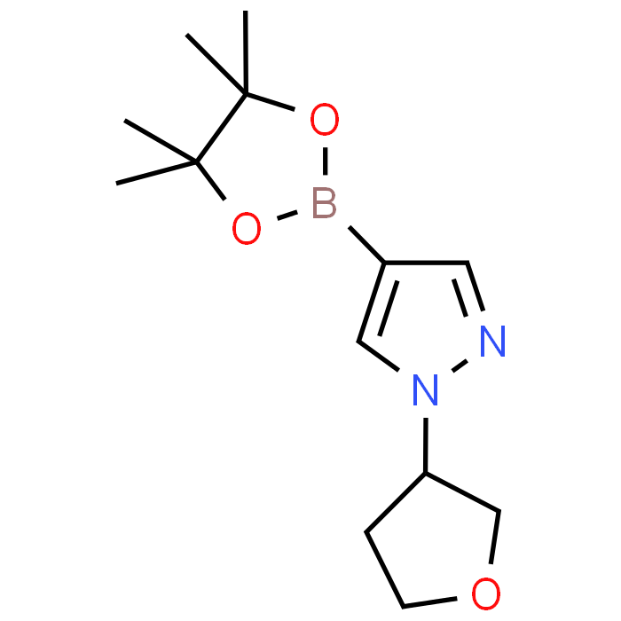 1-(Tetrahydrofuran-3-yl)-4-(4,4,5,5-tetramethyl-1,3,2-dioxaborolan-2-yl)-1H-pyrazole