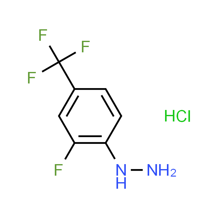 (2-Fluoro-4-(trifluoromethyl)phenyl)hydrazine hydrochloride