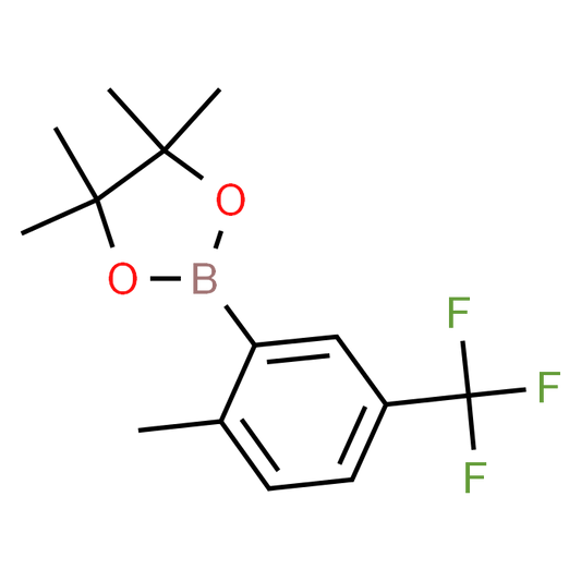 4,4,5,5-Tetramethyl-2-(2-methyl-5-(trifluoromethyl)phenyl)-1,3,2-dioxaborolane
