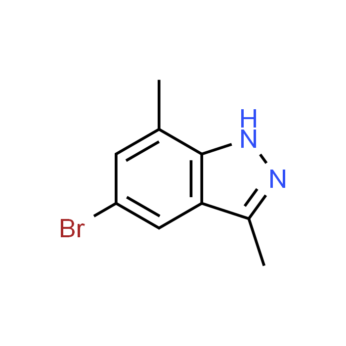 5-Bromo-3,7-dimethyl-1H-indazole