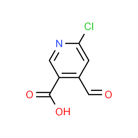 6-Chloro-4-formylnicotinic acid